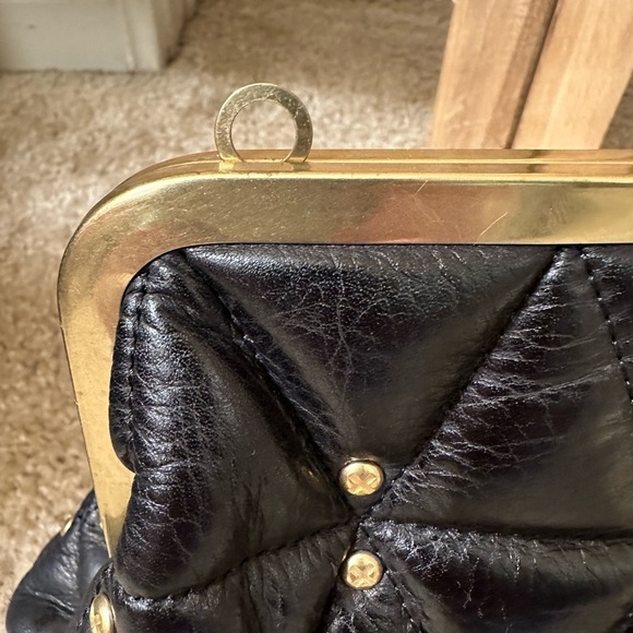 Rare Rebecca Minkoff Kiss Quilted Leather Clutch - Picture 5 of 7